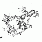 GS550,E 1977-1979 Рама