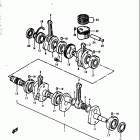 GS1000S 1979 Коленвал