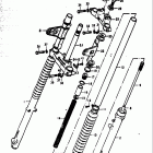 TS185 1977-1979 Front fork (ts185n)