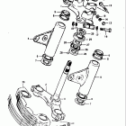 GS750L 1979 Траверса нижняя