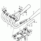 GS750L 1979 Глушитель