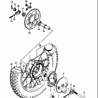 TS100 1978-1979 Заднее колесо