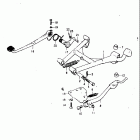 GS750L 1979 Подножка