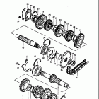 GS750L 1979 Трансмиссия