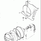 PE250 1977-1979 Headlamp (pe250c .pe250n)