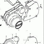 GS1000L 1979 Crankcase lh cover