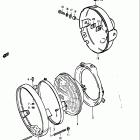 GS850G 1979 Фара