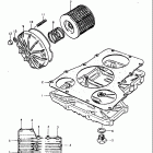 GS750L 1979 Маслянный поддон