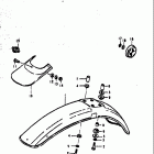 TS185 1977-1979 Переднее крыло