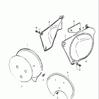 PE250 1977-1979 Обтекатель рамы