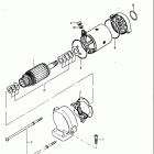 GS750L 1979 Starting motor (mitsuba)