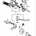 PE175 1978-1979 Рулевые переключатели