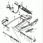 RM400 1979 Маятник задний