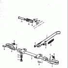 TS185 1977-1979 Stand - footrest