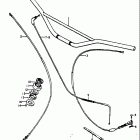RM80 1977-1979 Handlebar - control cable