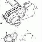 GS1000S 1979 Crankcase ln cover