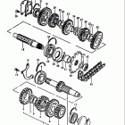 GS1000S 1979 Трансмиссия