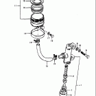 GS750L 1979 Задний торм цилиндр