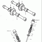 GS1000S 1979 Распределительный вал-клапана