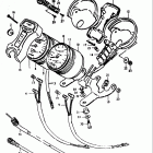 GS1000L 1979 Combination meter
