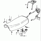 TS125 1978-1979 Сидение