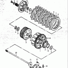 GS425L 1979 Сцепление