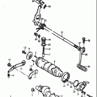 GS425,-E 1979 Механизм  переключения передач