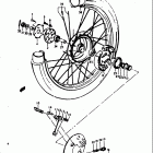 TS125 1978-1979 Переднее колесо