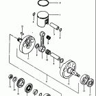 RM250 1979 Коленвал