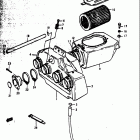 GS1000S 1979 Воздухозаборник