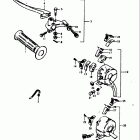 TS125 1978-1979 Left handle switch