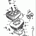 TS185 1977-1979 Цилиндр