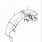 GS1000L 1979 Заднее крыло