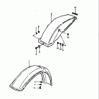 RM400 1979 Крыло