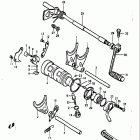 GS850G 1979 Механизм  переключения передач