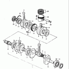 GS750L 1979 Коленвал