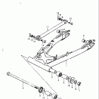 GS750L 1979 Маятник задний