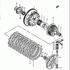 GS1000S 1979 Сцепление