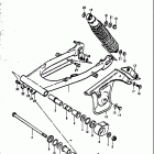 TS185 1977-1979 Маятник задний