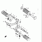 GS850G 1979 Подножки
