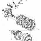 PE250 1977-1979 Сцепление