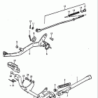 RM80 1977-1979 Prop stand - brake pedal (rm80n)