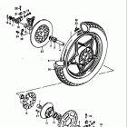 GS1000S 1979 Заднее колесо