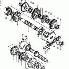 RM250 1976-1978 Трансмиссия