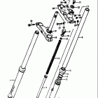 RM100 1976-1978 Front fork (rm100c)