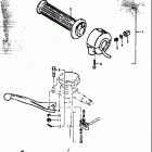 GS400,-X 1978 Rh handle switch (gs400c)