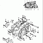 RM100 1976-1978 Crankcase (rm100a)