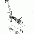 RM100 1976-1978 Kick starter (rm100a)