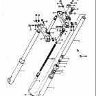 RM250 1976-1978 Front fork (rm250a