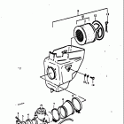 RM100 1976-1978 Air cleaner (rm100b